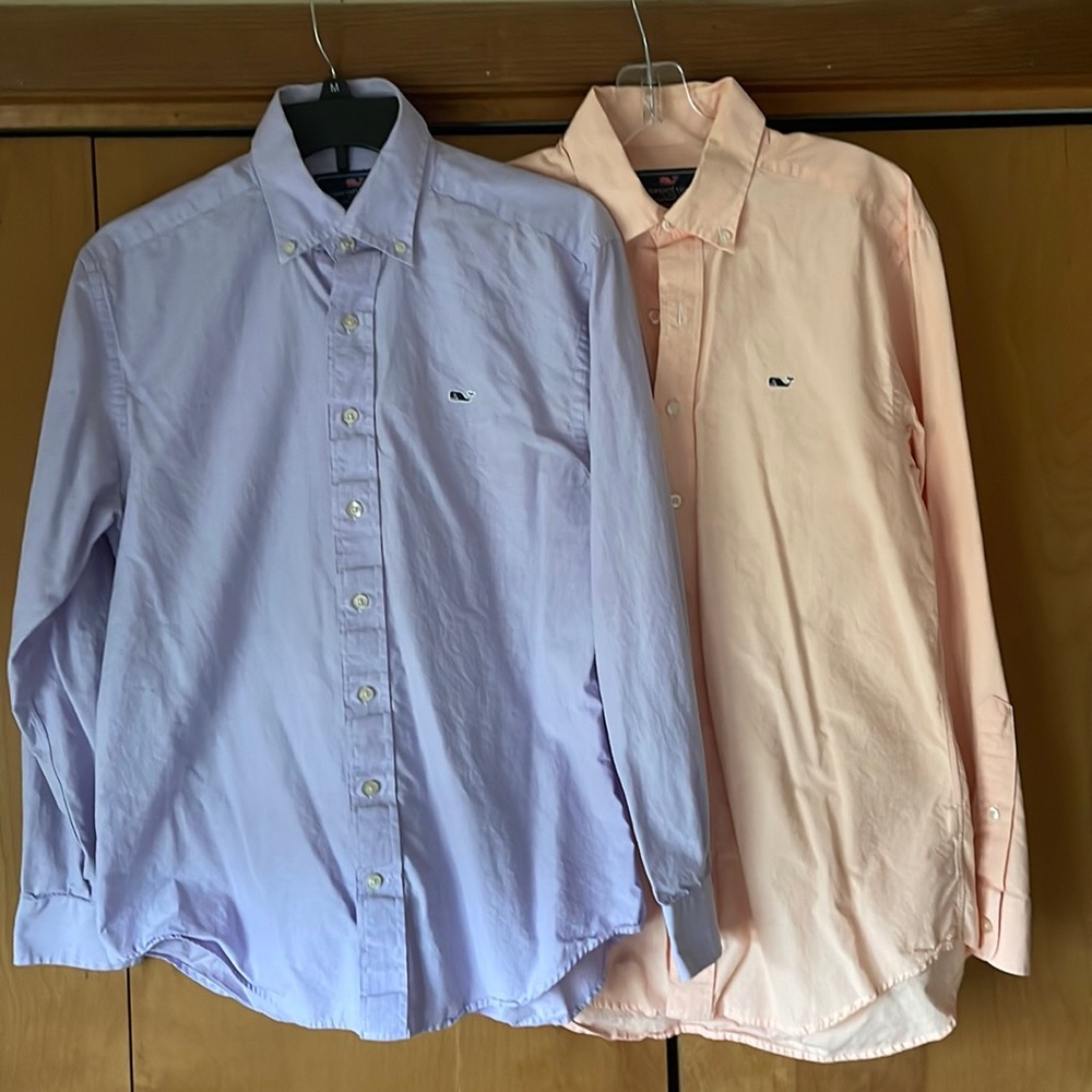 2 Vineyard Vines button down shirts, size S